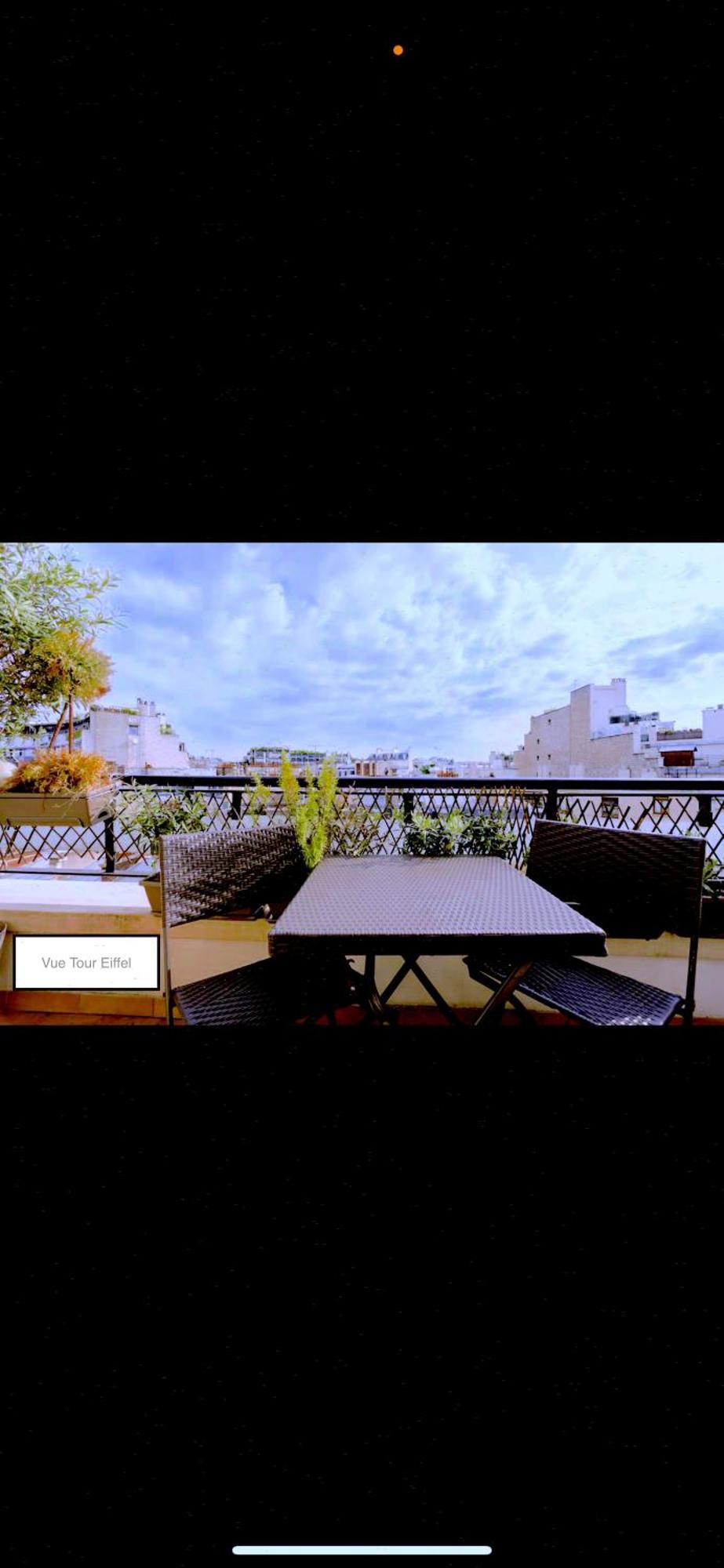 Appart Terrasse Vue Tour Eiffel Paris Exterior foto